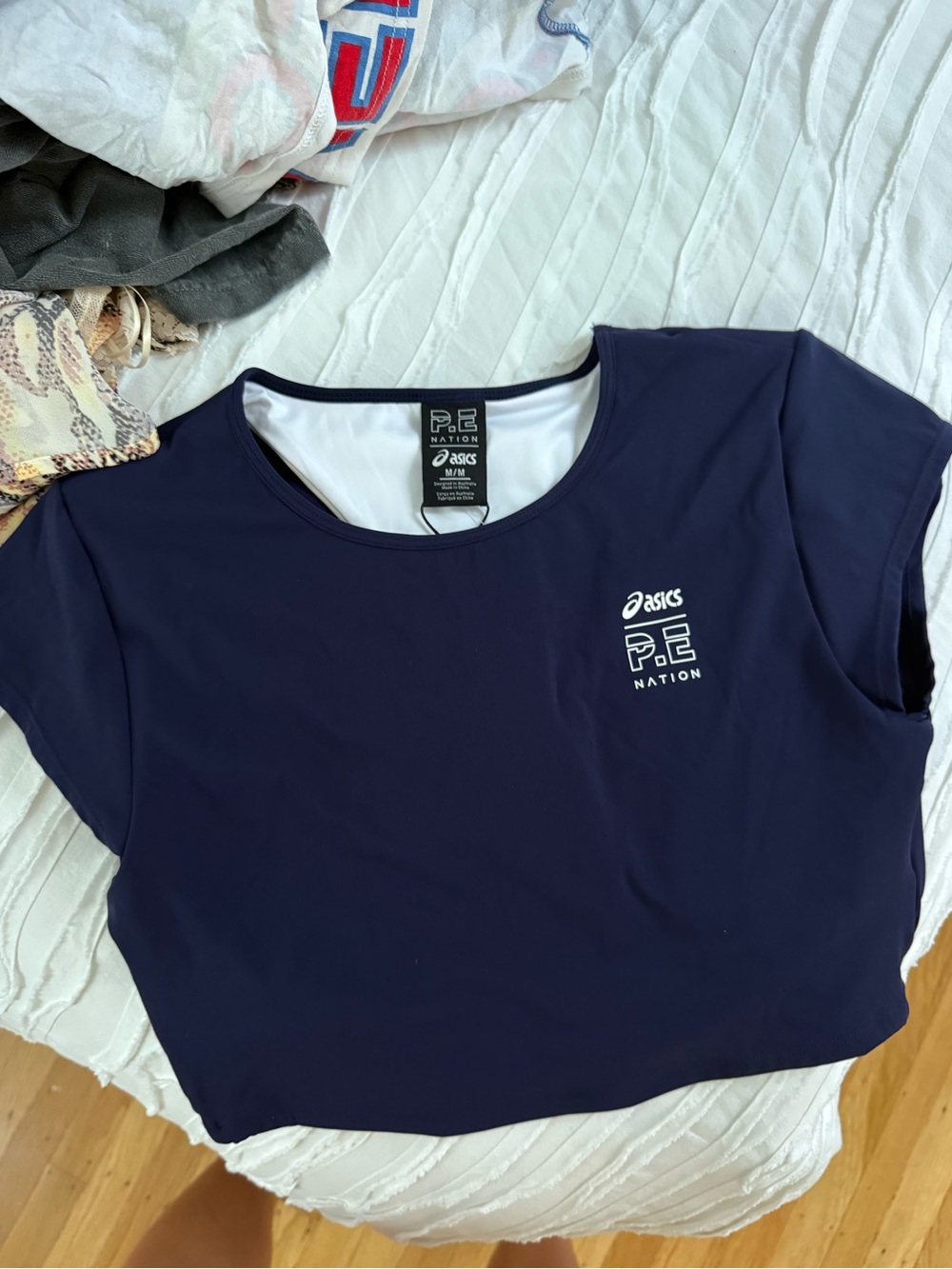 Double Up Crop Tee